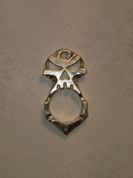 Punisher skull amulet