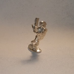 Classic Silver Soldier Combat Army Man