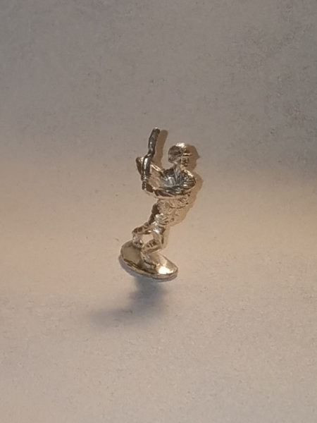 Classic Silver Soldier Combat Army Man