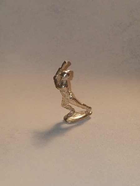 Classic Silver Soldier Combat Army Man