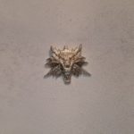 Witcher inspired silver pendant