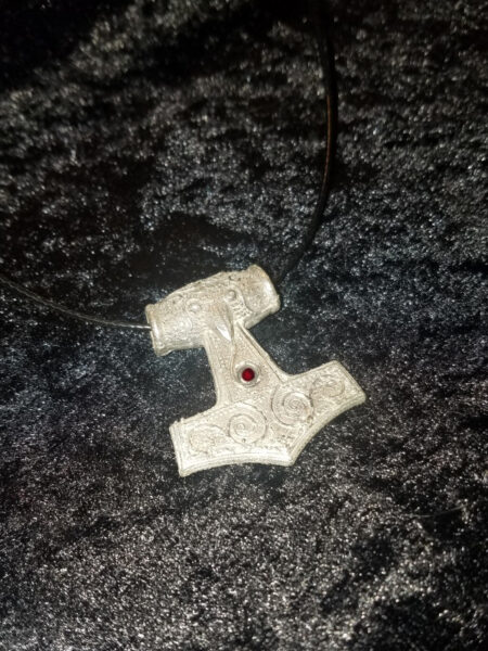 Viking's hammer in Norse-style