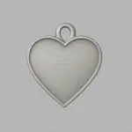 Custom design for silver pendant