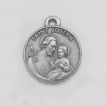 Saint Joseph silver pendant