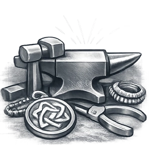 Handcrafted Silver Work