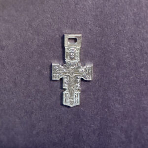 Christian Orthodox Silver Cross Pendant