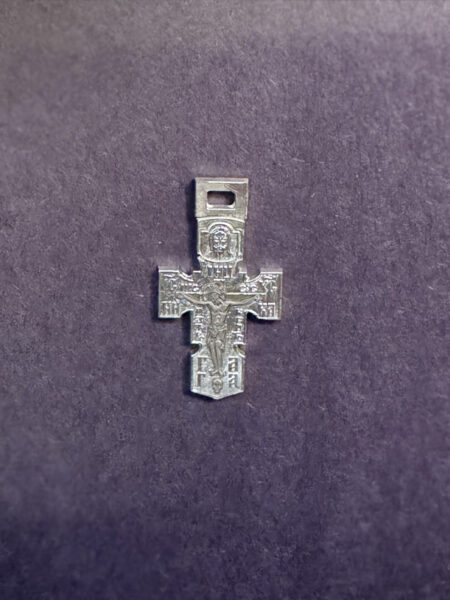 Christian Orthodox Silver Cross Pendant